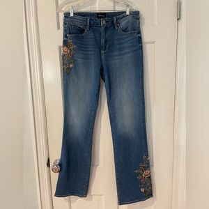 Driftwood Kelly Embroidered Jeans Size 30